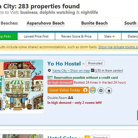 Yo Ho Hostel *